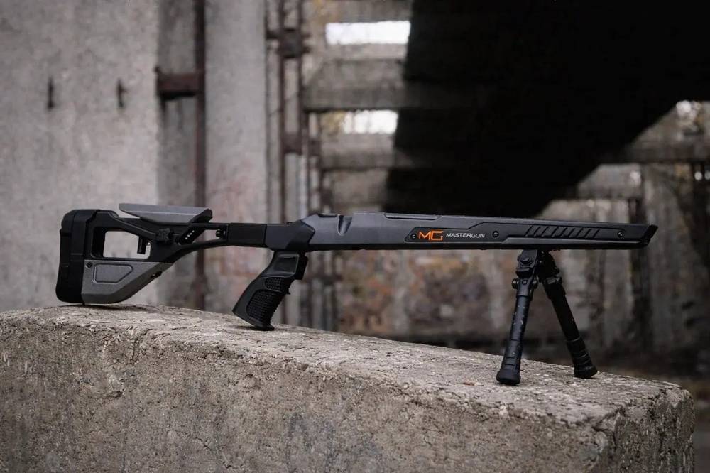 Ложа MG-08 на Лось КО 7-1 (.308Win), Регулируемый складной приклад, Композитный стеклопластик, MasterGun