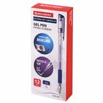 Ручка гелевая с грипом BRAUBERG "EXTRA GT NEEDLE", СИНЯЯ, игольчатый узел 0,5 мм, линия 0,35 мм, 143916