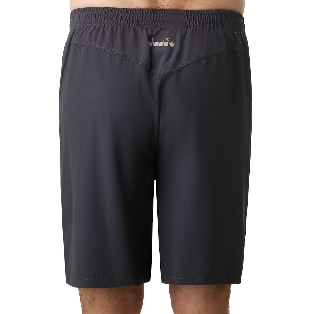 Мужские теннисные шорты Diadora Court Shorts Men - Dark Grey, Lightgrey