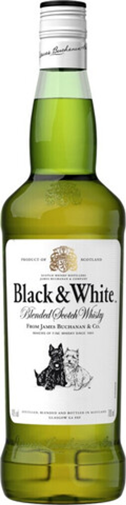 Виски Black & White, 0.7 л.