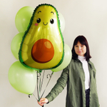 Фольгированный шар-фигура «Авокадо», 74 см