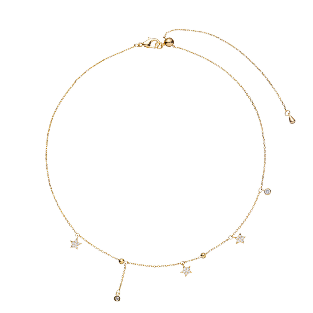 Подвеска каскад звезд