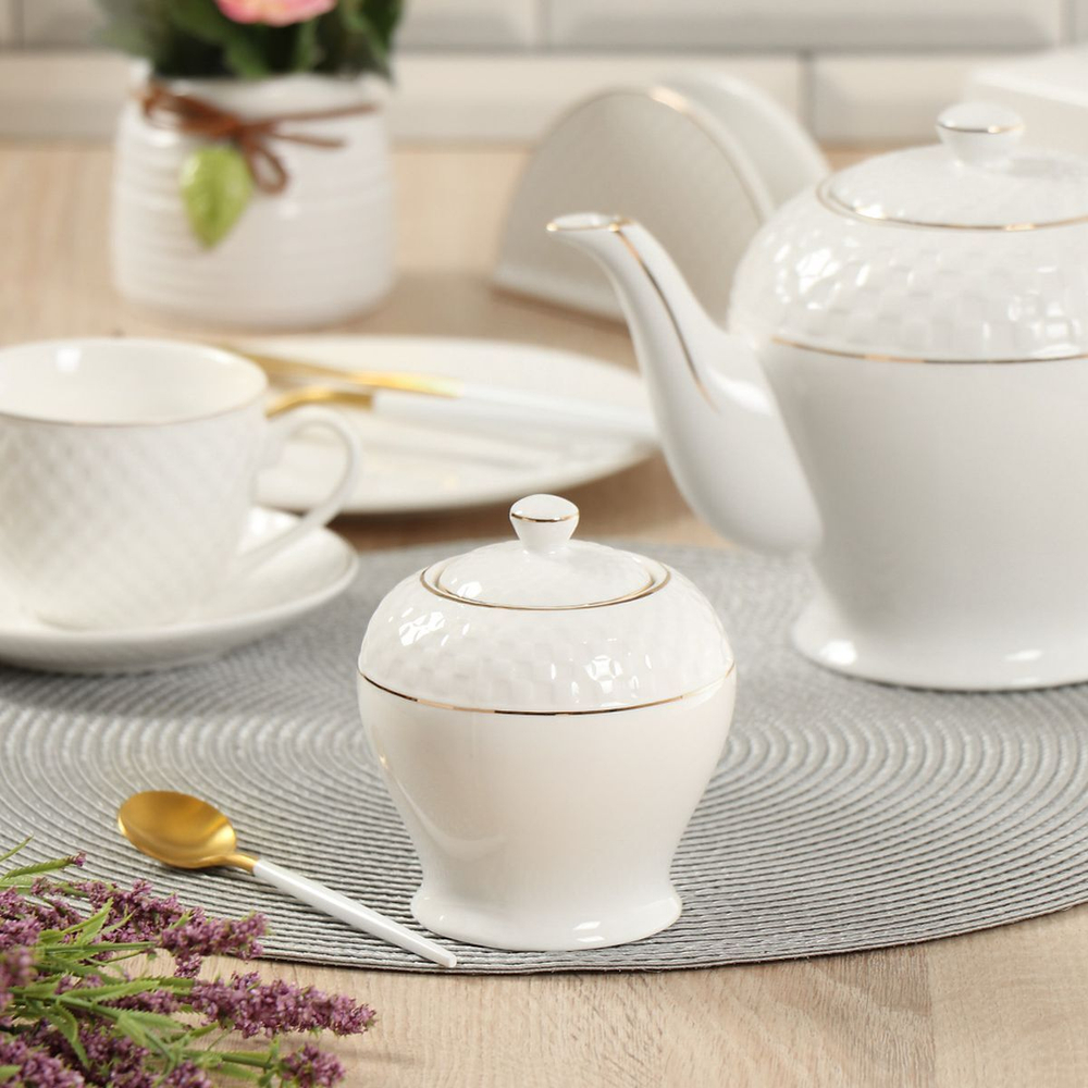 Сахарница 300 мл, керам, Daniks, Кембридж