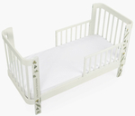 Детская кроватка-трансформер Happy baby Mommy Love в комплекте с расширением 160х70 sage