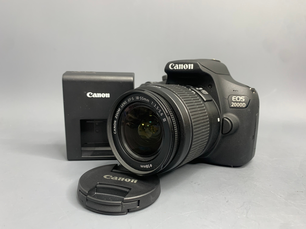 Canon 2000D Kit 18-55mm 3.5-5.6 III 150 кадров
