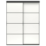 Комбинация раздвижных дверей - SKYTTA/MEHAMN IKEA/ СКЮТТА/МЕХАМН ИКЕА, 205х152 см, белый