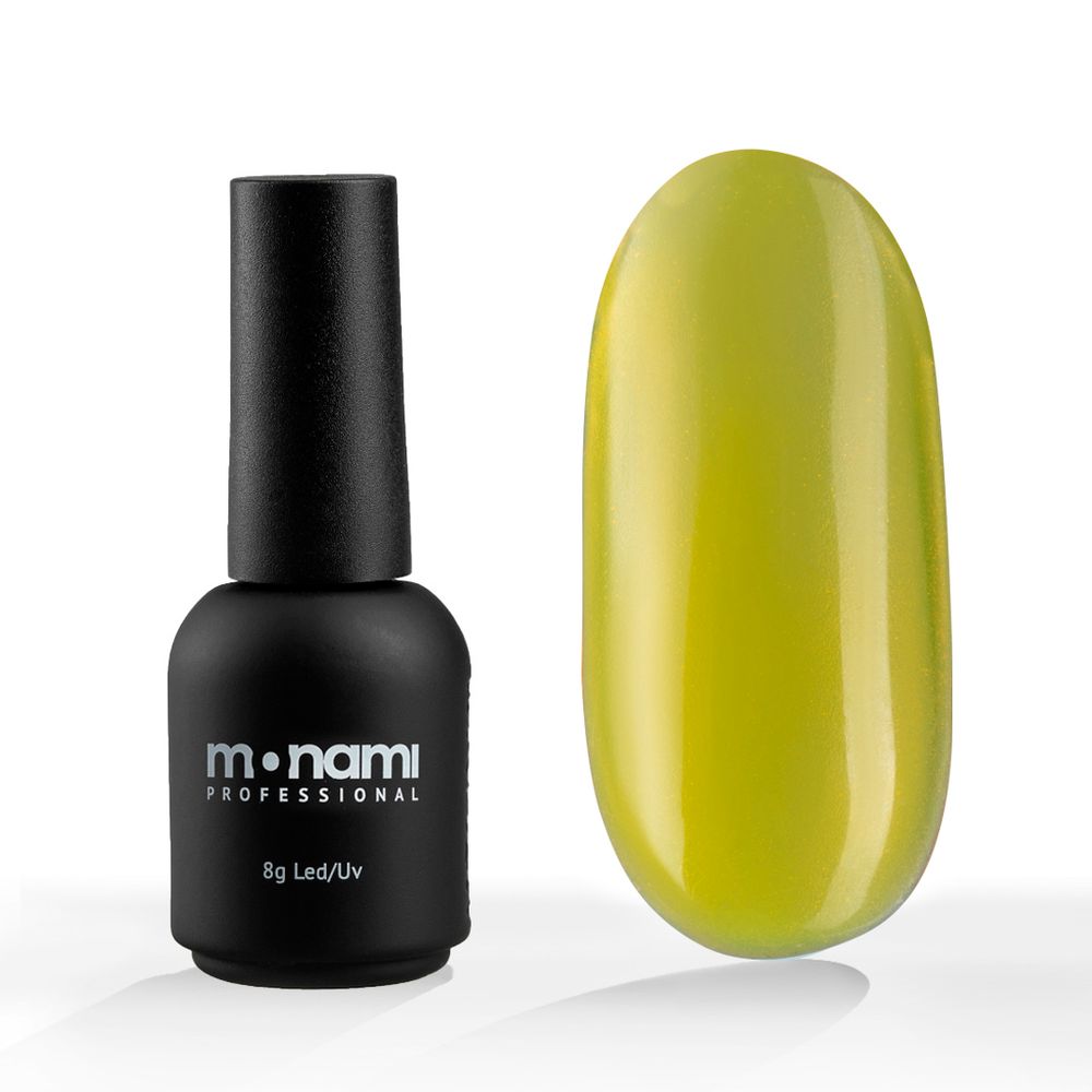 Monami Neon Glass Orange Гель-лак витраж оранжевый, 8мл