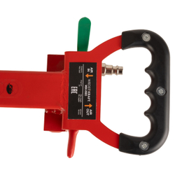 WDK-81813 Домкрат пневматический подкатной 3т, 135-435 мм, с регулировкой угла наклона рукояти