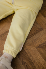 Костюм из футера петля (сливочное масло)