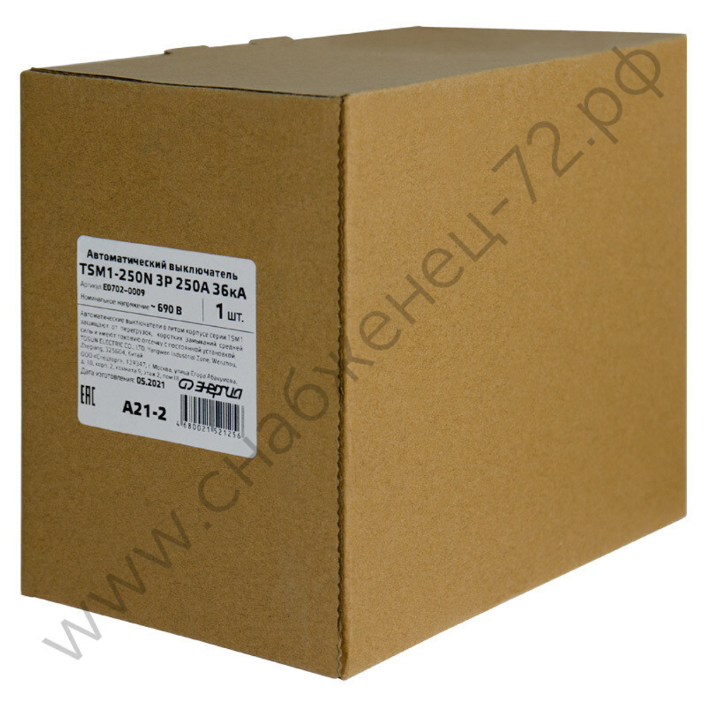 Автоматические выключатели Энергия TSM1