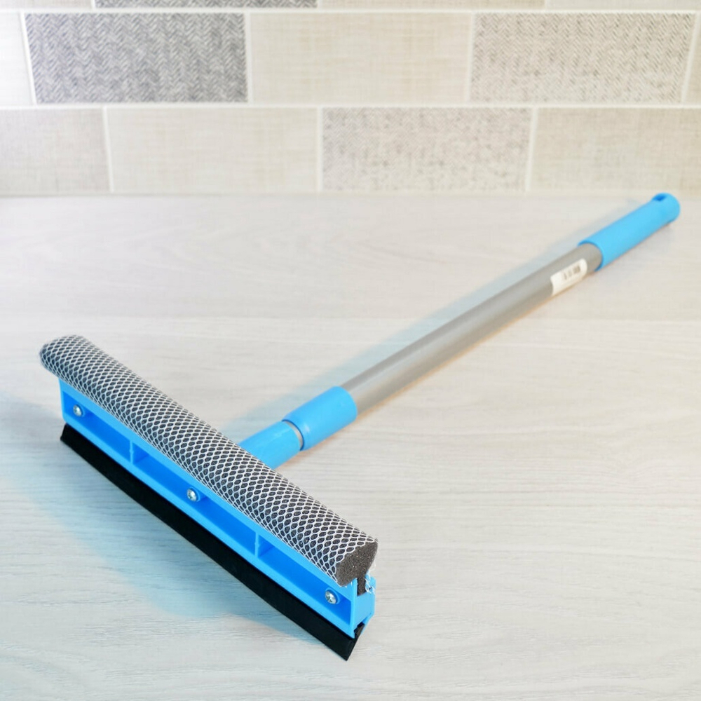 Окномойка c водосгоном и телескопическим черенком 55-80см HP-WG06 "Happy Panda"