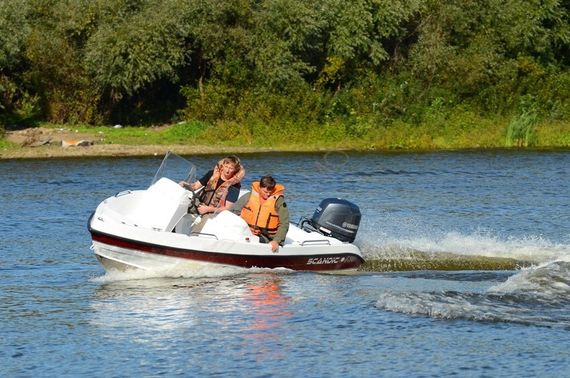 Алюминиевый катер SCANDIC HAVET 480 AL (белый)