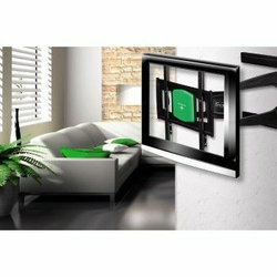 Кронштейн для телевизора Hama Ultraslim (00108749) черный 32"-56" макс.25кг настенный поворот и наклон