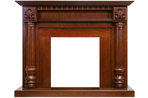 Каминокомплект Edinburg - Орех с очагом Dioramic 33 LED FX