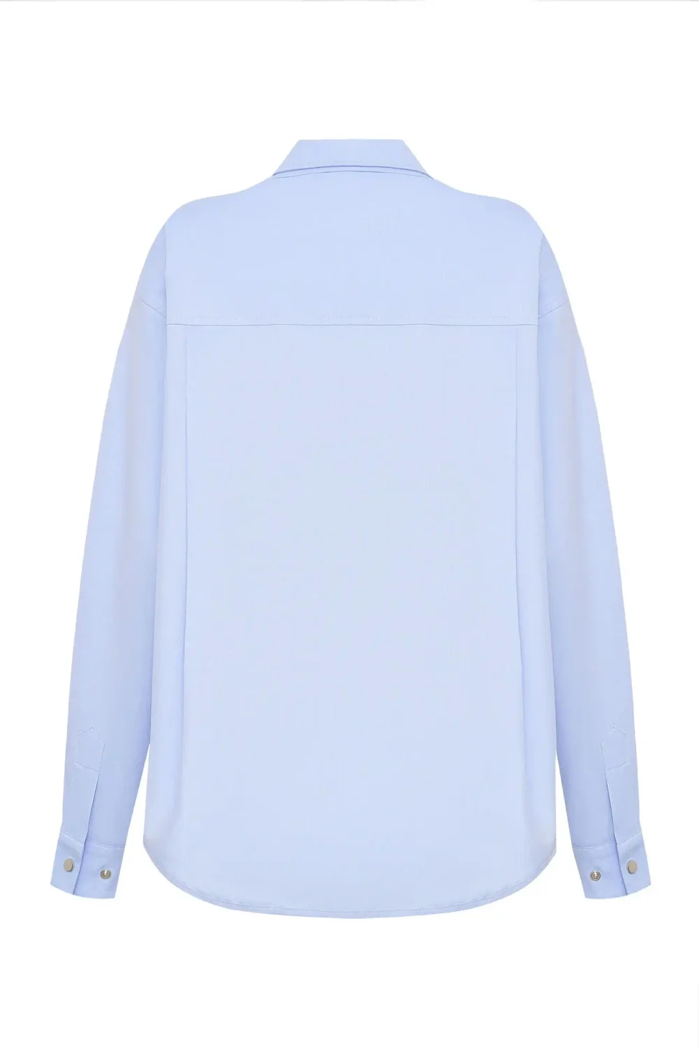 Хлопковая рубашка c кнопками на воротнике