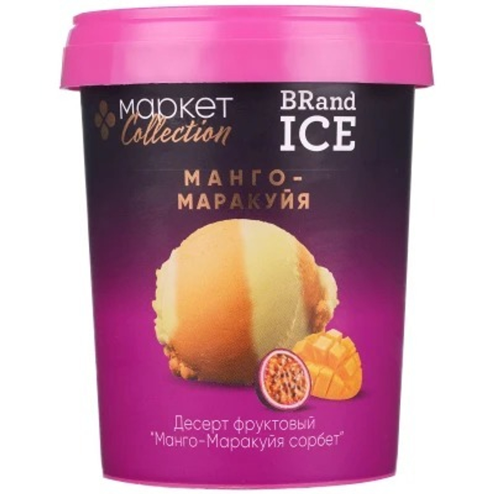 Десерт замороженный Brand Ice манговый сорбет 380гр