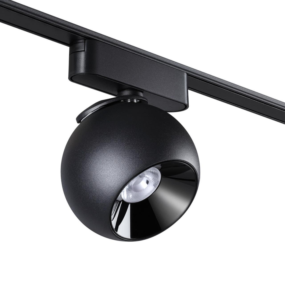 359266 SHINO NT23 191 черный Трековый светильник для низковольтного шинопровода IP20 LED 12W 48V 960Лм 3000К SMAL