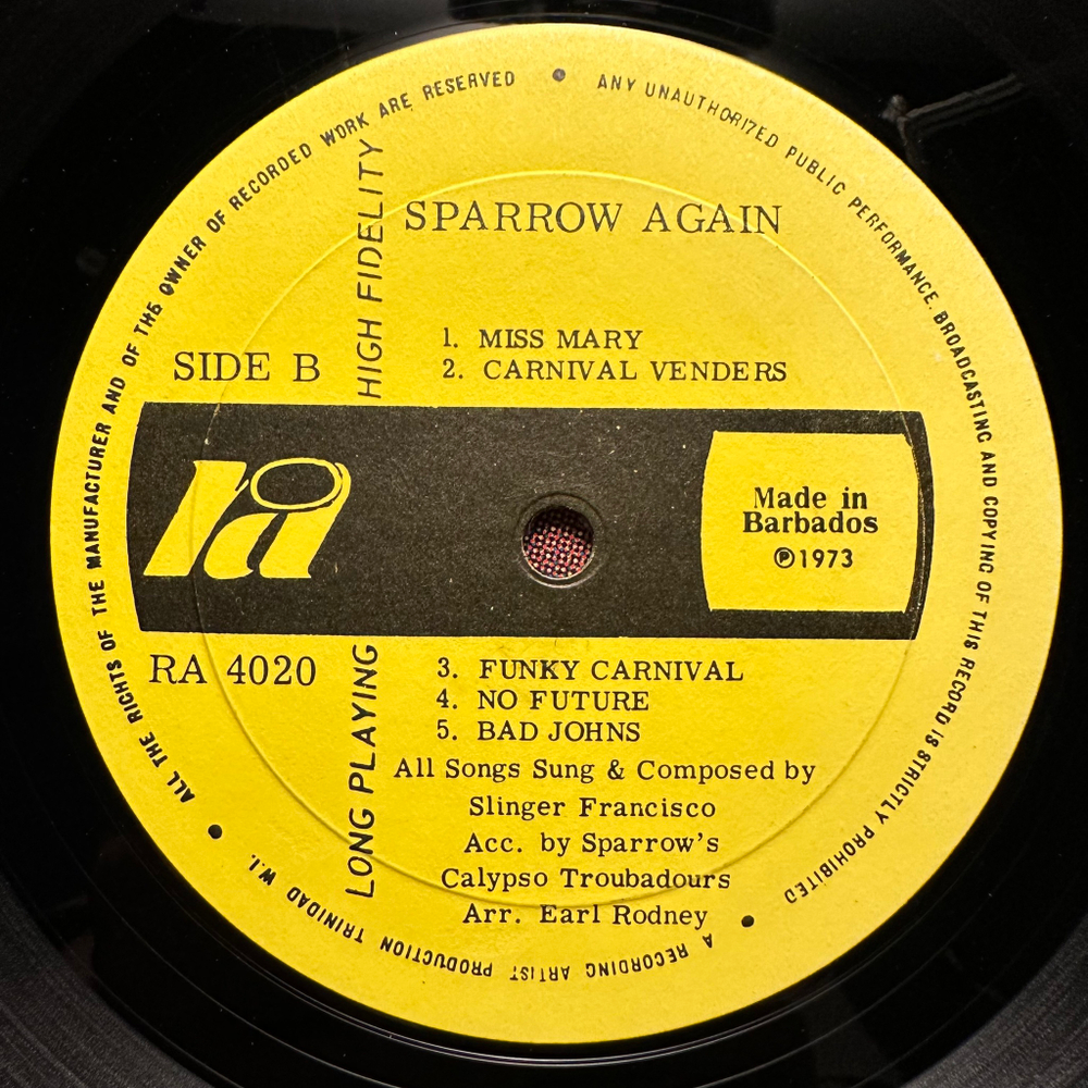 Mighty Sparrow - Knock Dem Down (Барбадос 1973г.)