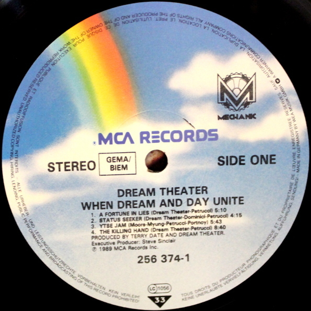 Dream Theater / When Dream And Day Unite (LP)