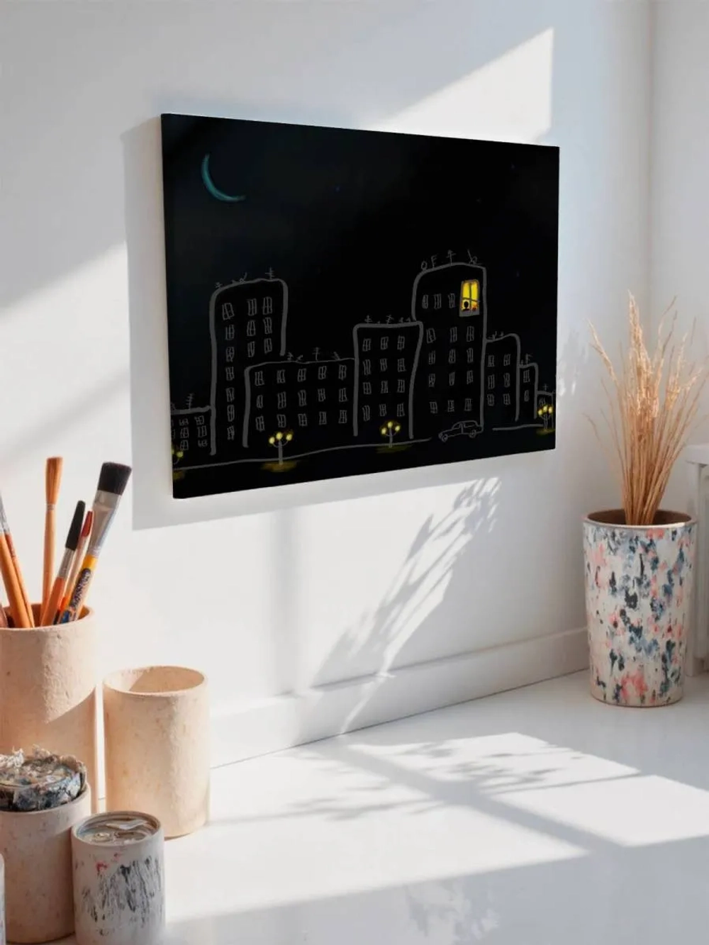 Картина на стену 40 X 50 Город