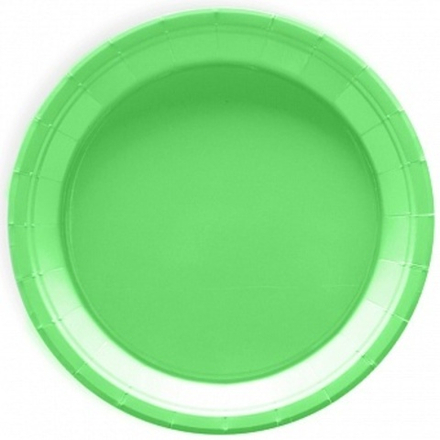 Тарелки (7''/18 см) Мастхэв Зеленый 6 шт.