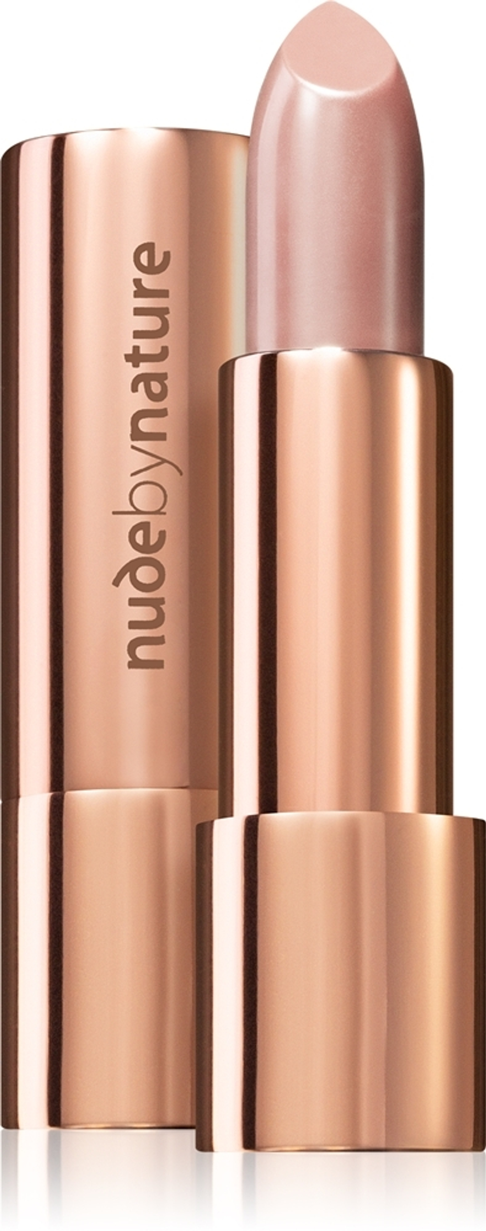 Nude by Nature Moisture Shine - Блестящая помада с увлажняющим эффектом, 4 g