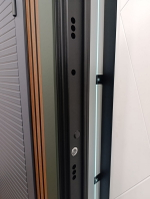 Стальная дверь "Ferrum" с зеркалом (адаптивная замковая часть)