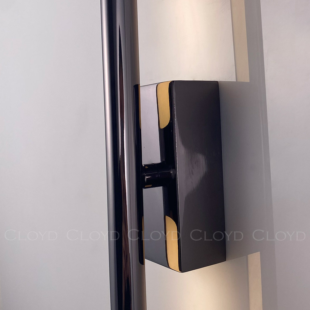 Бра Cloyd LINEAS-A W1 / выс. 60 см- 3000K - черный блестящий (арт.20453)