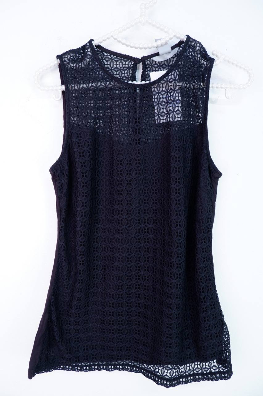 Блузка H&M кружевная, маркировка S, визуально на 44 размер