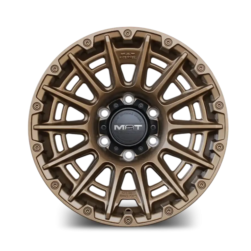 Диск колёсный литой MAT Offroad F1907 R17 8,5 ET0 Bronze