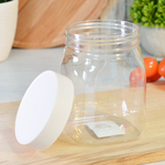 Емкость для сыпучих продуктов 0,75л "Lentils", светло-бежевый