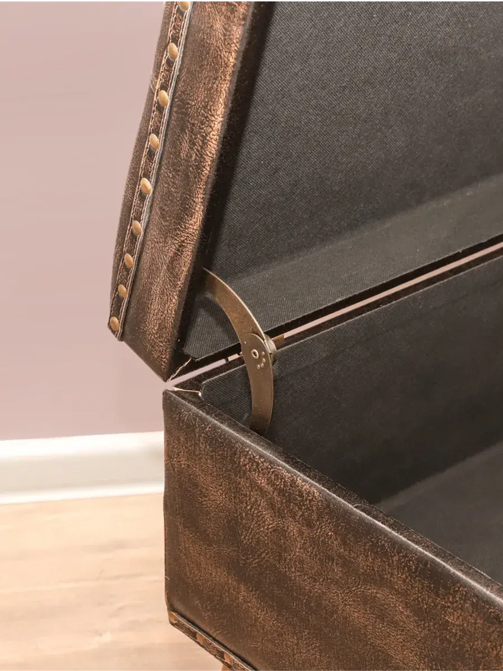 Пуфик для прихожей с ящиком 39*70 см