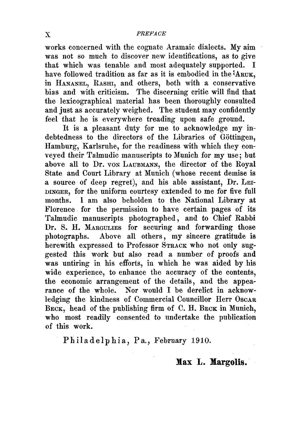 ARAMAIC LANGUAGE (Hebrew Dialect) of the BABYLONIAN TALMUD by MARGOLIS | Margolis