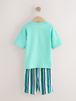 Футболка и шорты в комплекте для мальчика Next E63-591, Мятный, Зеленый