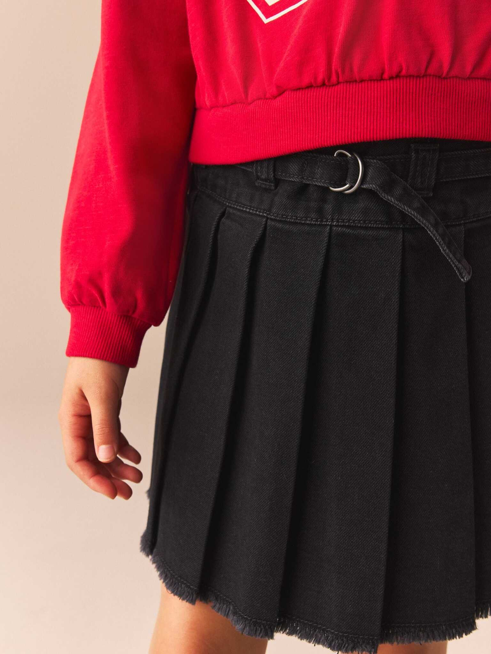 Юбка джинсовая для девочки Next N96-103, Темно-серый