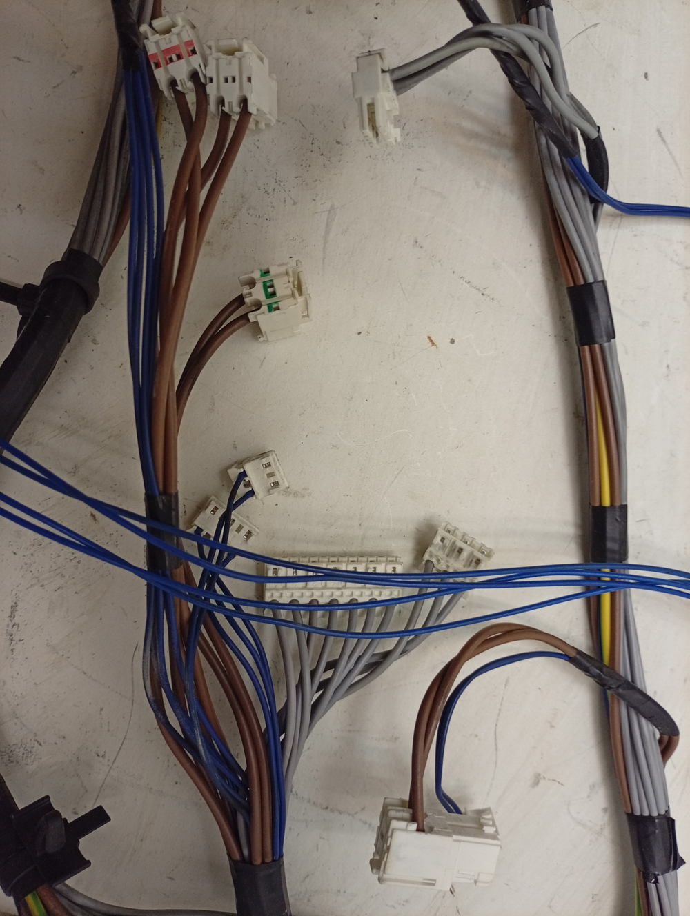 AWS71212 кт20 Комплект проводов (проводка) для стиральных машин Whirlpool 10697248 б/у