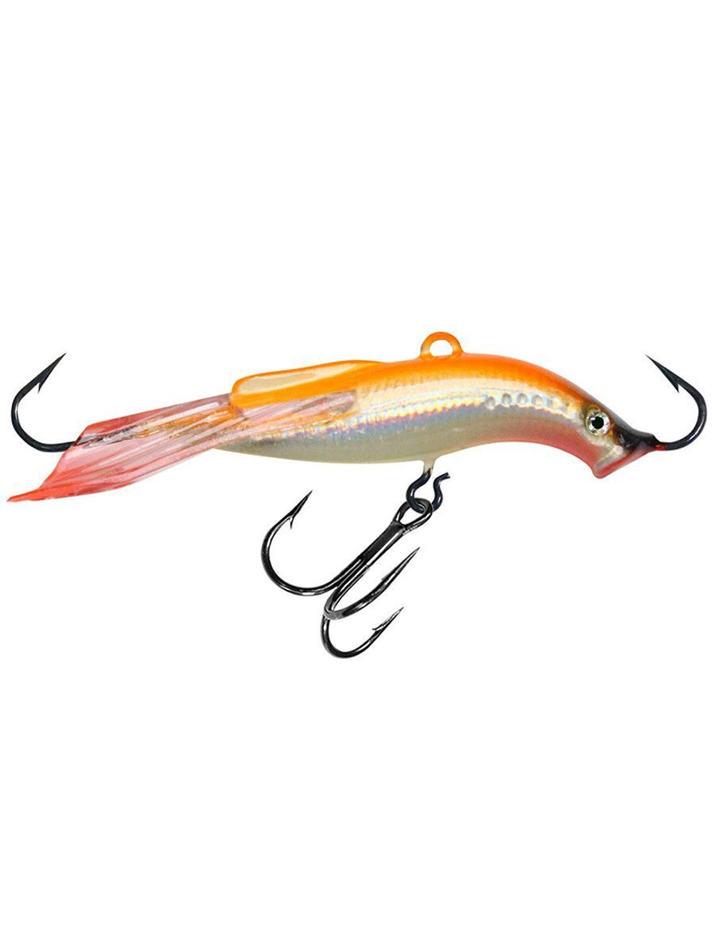 Балансир МИНОГА-7 76mm 102 (оранжевая спинка), 1 штука 20 г