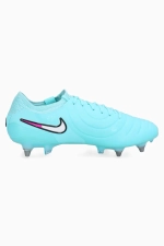 Бутсы Nike Tiempo Legend 10 Elite SG-PRO Player Edition - голубой