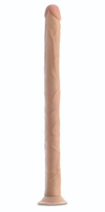 Телесный фаллоимитатор 19 Inch Long Realistic Dildo - 48,3 см. (Цвет: телесный)