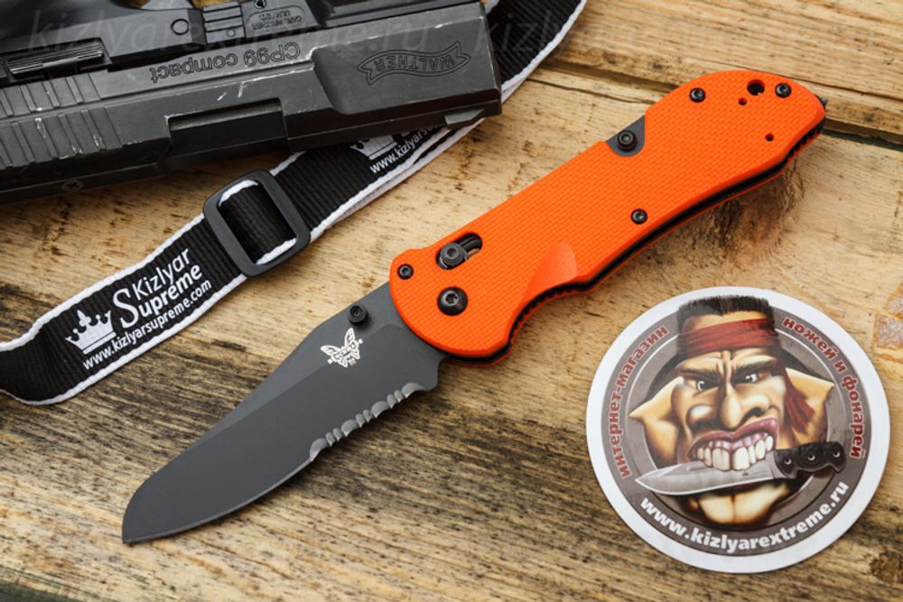 Складной нож Triage 915SBK-ORG