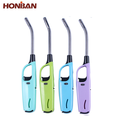 Зажигалка бытовая газовая гибкая  (12/96шт)