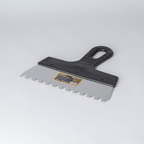 Шпатель нерж. 200 мм зуб 6*6 мм СИБРТЕХ