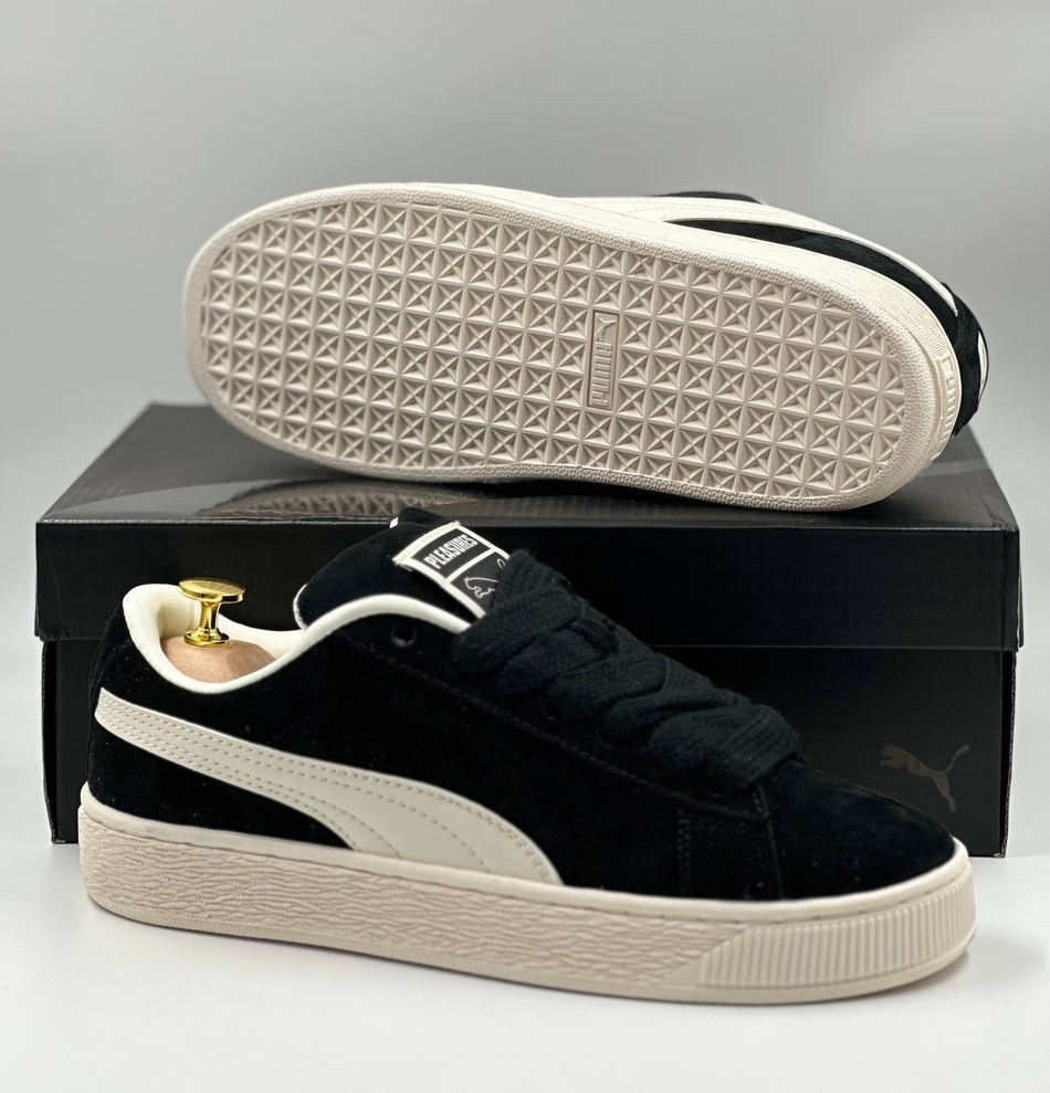 Кроссовки Puma Suede XL #B113 (черн.)