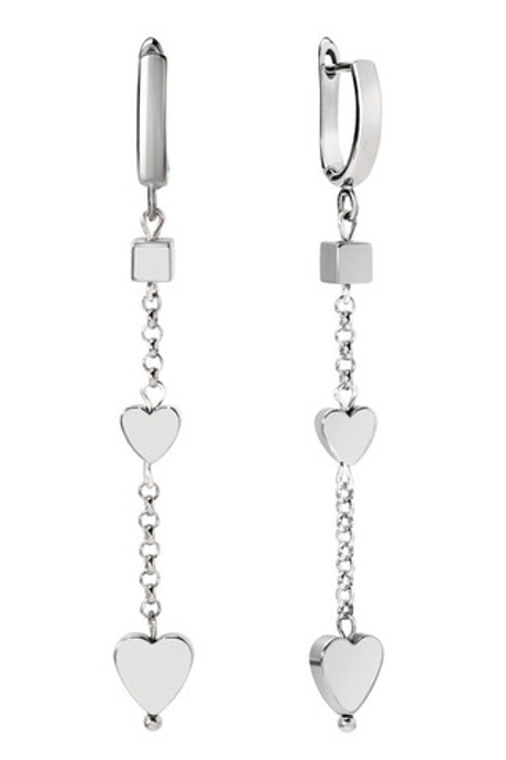 91000833 Серьги Роман с камнем