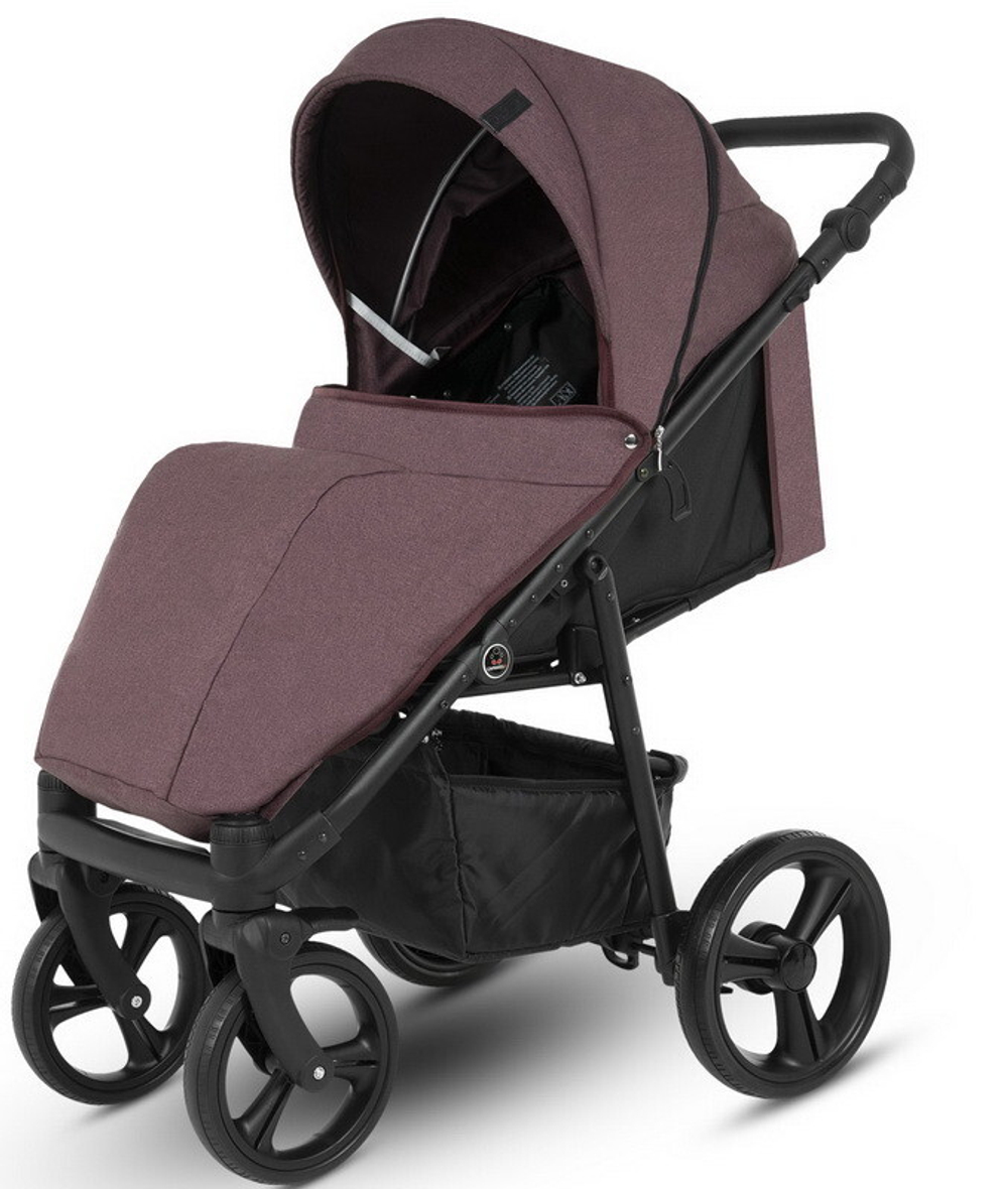 Детская прогулочная коляска Camarelo Eze EZE-10 гранатовый меланж