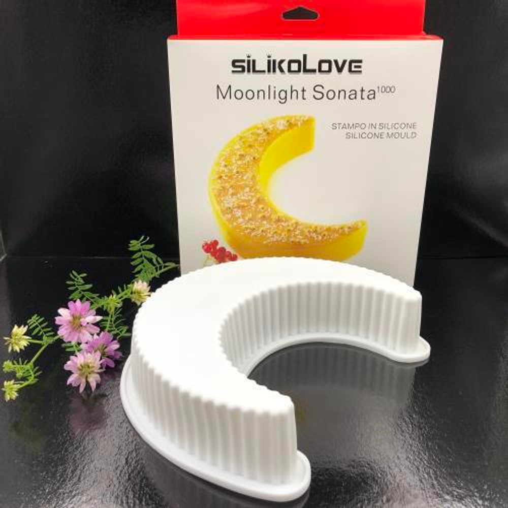 Форма Siliko Moonlights Sonata бел. силикон в упаковке 1/100шт S171 (Китай)