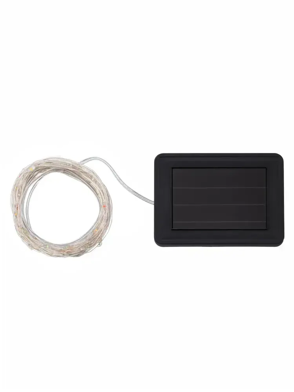 Гирлянда роса уличная СТАРТ для сада на солнечной батарее RGB