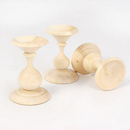 Деревянная заготовка из липы Подставка под яйцо, высота 80 мм