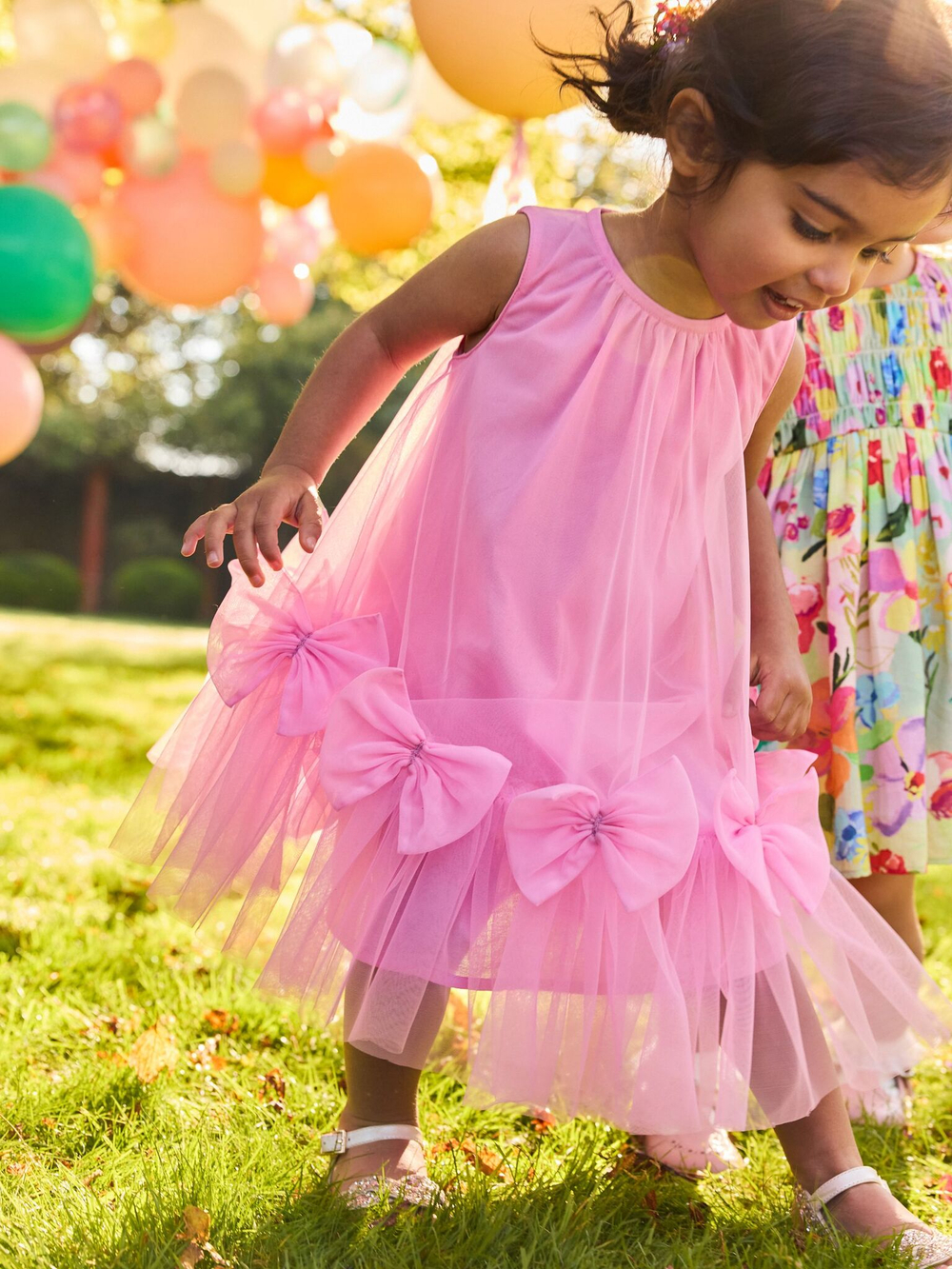 Платье для девочки Next E54-783, Розовый