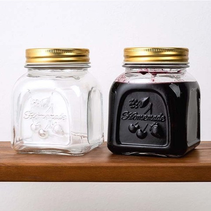 Банка с крышкой «Хоммэйд»; стекло,металл; 500мл; прозр.,металлич. Pasabahce 4148512